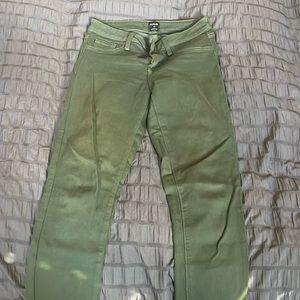 Just black size 26 green jeans